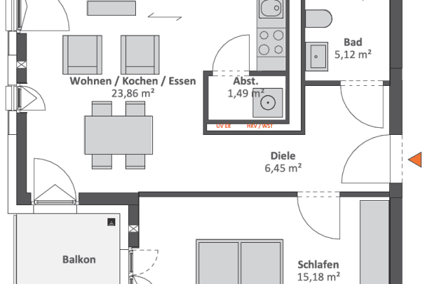 Pronájem bytu 2+1 56 m², Berlin, Berlín Pronájem bytu 2+1 56 m², Berlin, Berlín