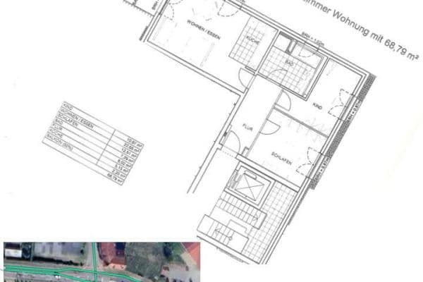 Prodej bytu 3+1 69 m², Berliner Str. 109B, Werder Prodej bytu 3+1 69 m², Berliner Str. 109B, Werder