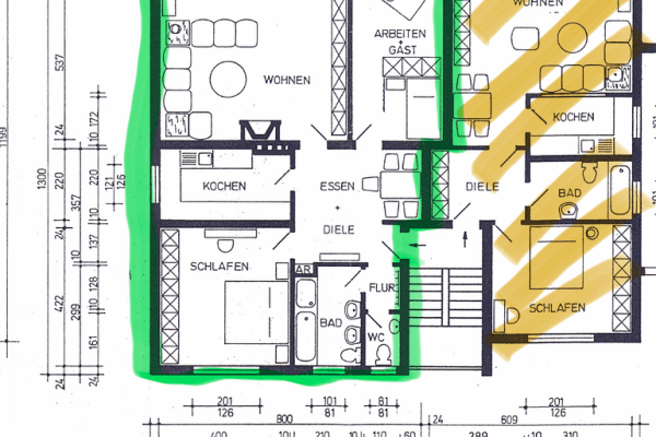 Prodej bytu 3+1 101 m², Obertshausen Prodej bytu 3+1 101 m², Obertshausen