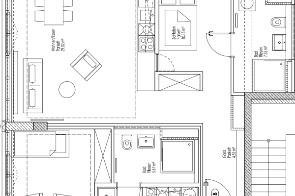 Pronájem bytu 1+kk 53 m², Fürstenrieder Str. 285, München, Bavorsko Pronájem bytu 1+kk 53 m², Fürstenrieder Str. 285, München, Bavorsko