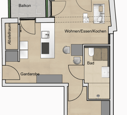 Pronájem bytu 2+1 62 m², Lerchenfeldstraße 28, München, Bavorsko Pronájem bytu 2+1 62 m², Lerchenfeldstraße 28, München, Bavorsko