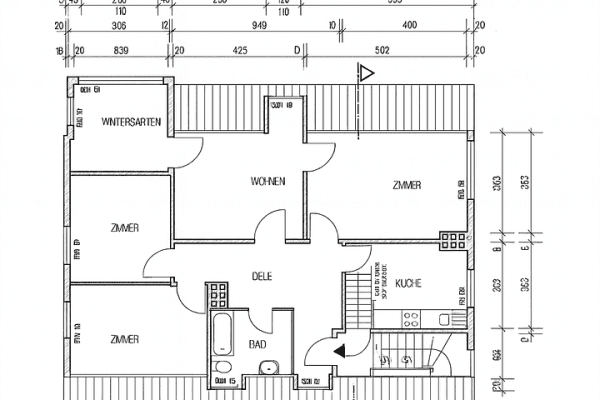 Pronájem bytu 4+kk 100 m², Klausenerstraße , 7, Kleinmachnow Pronájem bytu 4+kk 100 m², Klausenerstraße , 7, Kleinmachnow