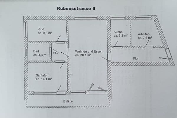 Prodej bytu 4+1 90 m², Wolfenbüttel, Dolní Sasko Prodej bytu 4+1 90 m², Wolfenbüttel, Dolní Sasko