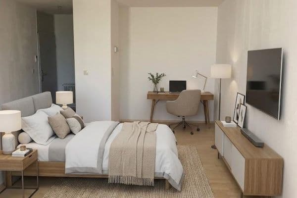 Pronájem bytu 1+1 36 m², Braunschweig Pronájem bytu 1+1 36 m², Braunschweig