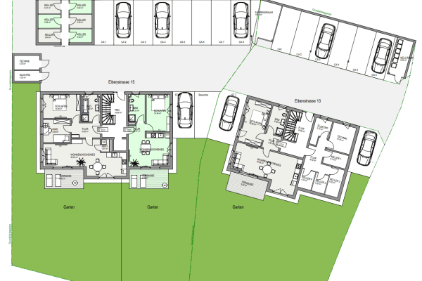 Prodej bytu 2+1 53 m², Eibenstrasse 15, Wörth Prodej bytu 2+1 53 m², Eibenstrasse 15, Wörth