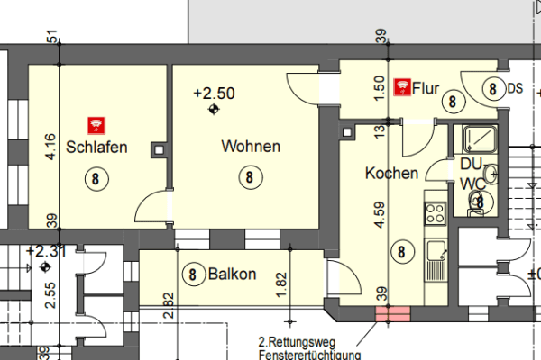 Pronájem bytu 2+1 59 m², Joliot-Curie-Str. 10, Gera, Durynsko Pronájem bytu 2+1 59 m², Joliot-Curie-Str. 10, Gera, Durynsko