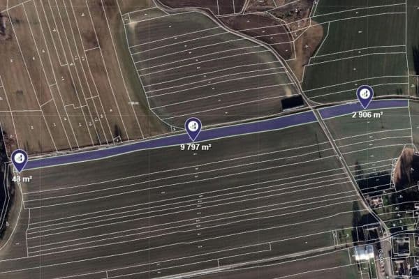 Prodej pozemku 62.226 m², Častrov Prodej pozemku 62.226 m², Častrov