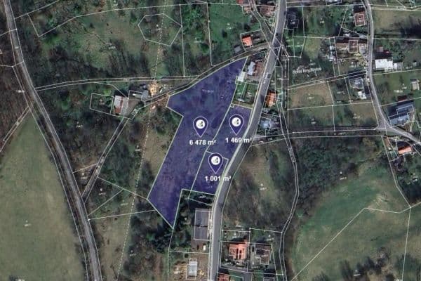 Prodej pozemku 4.757 m², Nový Bor Prodej pozemku 4.757 m², Nový Bor