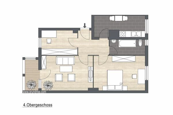Pronájem bytu 3+1 66 m², Kilstetter Straße 26, Berlin, Berlín Pronájem bytu 3+1 66 m², Kilstetter Straße 26, Berlin, Berlín