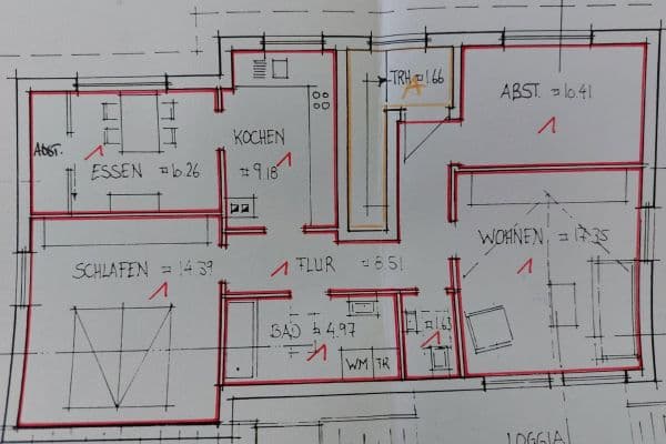 Pronájem bytu 3+kk 83 m², Schwabenheim an der Selz Pronájem bytu 3+kk 83 m², Schwabenheim an der Selz