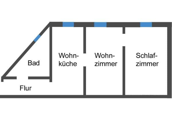 Pronájem bytu 2+1 54 m², Rüppurrer Str. 20d, Karlsruhe, Bádensko-Württembersko Pronájem bytu 2+1 54 m², Rüppurrer Str. 20d, Karlsruhe, Bádensko-Württembersko