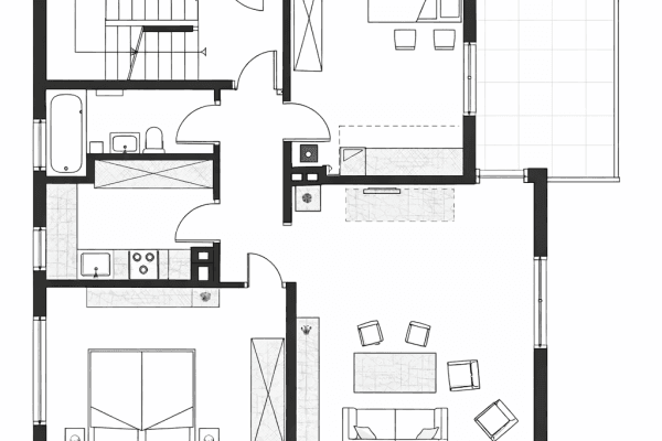 Pronájem bytu 3+1 70 m², Neuwieserweg 2, Schweppenhausen Pronájem bytu 3+1 70 m², Neuwieserweg 2, Schweppenhausen