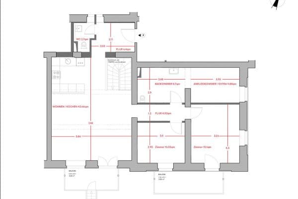 Prodej bytu 4+1 110 m², Hohenzollernring 18c, Berlin Prodej bytu 4+1 110 m², Hohenzollernring 18c, Berlin