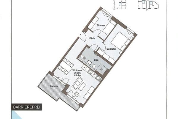 Pronájem bytu 3+1 78 m², Ludwig-Feuerbach-Str. 4, Nürnberg Pronájem bytu 3+1 78 m², Ludwig-Feuerbach-Str. 4, Nürnberg