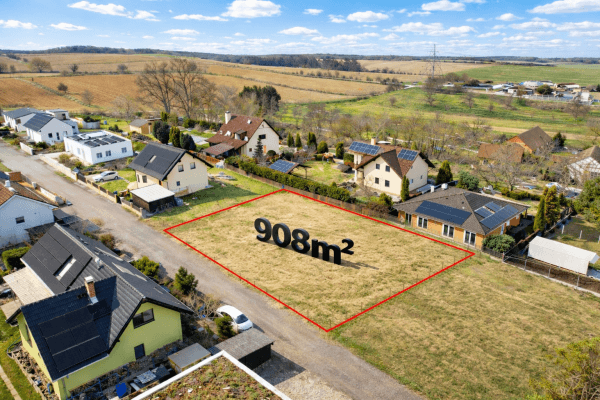 Prodej pozemku 908 m², Hvozdec Prodej pozemku 908 m², Hvozdec