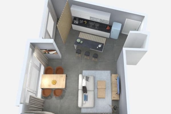 Pronájem bytu 2+kk 68 m², Hohenheimer Str. 11, Leinfelden Pronájem bytu 2+kk 68 m², Hohenheimer Str. 11, Leinfelden