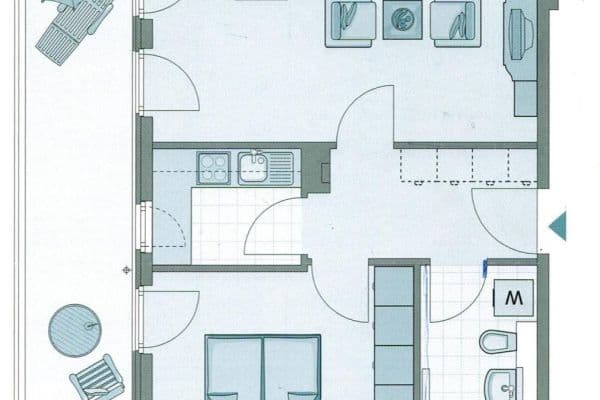 Pronájem bytu 2+1 54 m², Max-Friedlaender-Bogen 5, München, Bavorsko Pronájem bytu 2+1 54 m², Max-Friedlaender-Bogen 5, München, Bavorsko