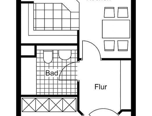 Pronájem bytu 2+1 58 m², Berliner Ring - Auerbach, Bensheim Pronájem bytu 2+1 58 m², Berliner Ring - Auerbach, Bensheim