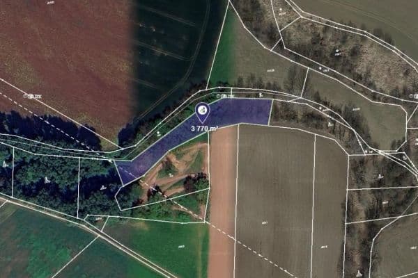 Prodej pozemku 3.770 m², Brňany Prodej pozemku 3.770 m², Brňany