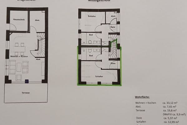 Pronájem bytu 2+1 75 m², Hamburg, Hamburg Pronájem bytu 2+1 75 m², Hamburg, Hamburg