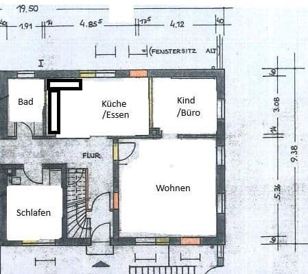 Pronájem bytu 3+1 84 m², Litzendorfer Straße 9, Strullendorf Pronájem bytu 3+1 84 m², Litzendorfer Straße 9, Strullendorf