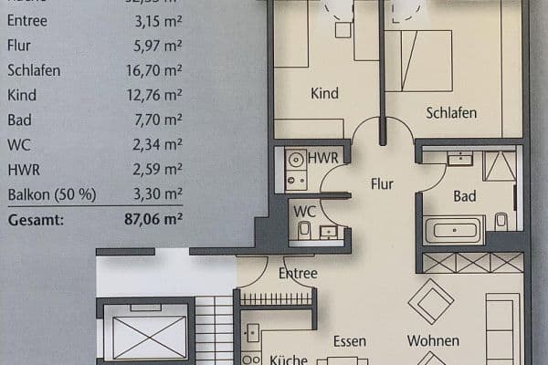 Pronájem bytu 3+1 87 m², Neudörferstr. 23, Nürnberg, Bavorsko Pronájem bytu 3+1 87 m², Neudörferstr. 23, Nürnberg, Bavorsko