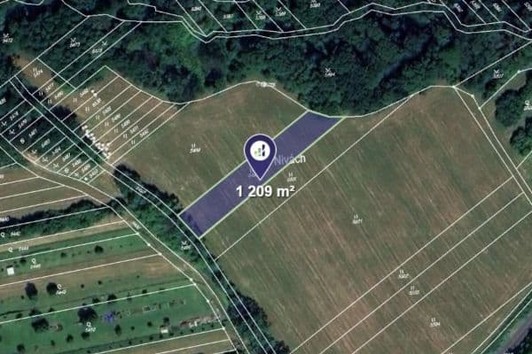 Prodej pozemku 1.267 m², Loukov Prodej pozemku 1.267 m², Loukov