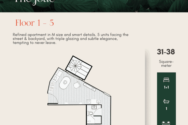 Pronájem bytu 2+1 33 m², Worringer Str. 86, Düsseldorf Pronájem bytu 2+1 33 m², Worringer Str. 86, Düsseldorf