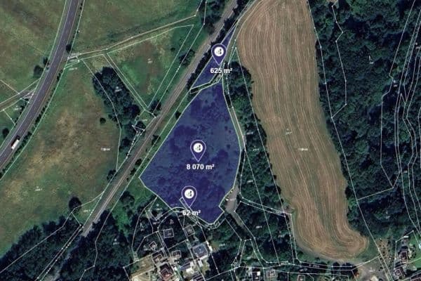 Prodej pozemku 8.757 m², Prodej pozemku 8.757 m²,