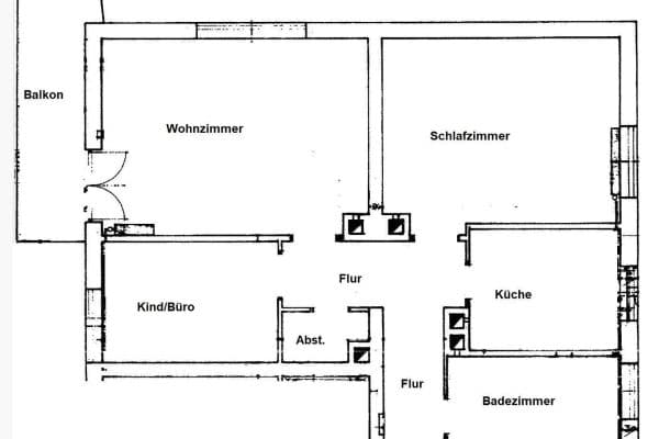 Pronájem bytu 2+kk 58 m², Merianstr. 31, München, Bavorsko Pronájem bytu 2+kk 58 m², Merianstr. 31, München, Bavorsko