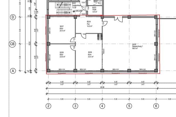 Pronájem kanceláře 25.179 m², Am Huxmühlenbach 7, Osnabrück, Dolní Sasko Pronájem kanceláře 25.179 m², Am Huxmühlenbach 7, Osnabrück, Dolní Sasko