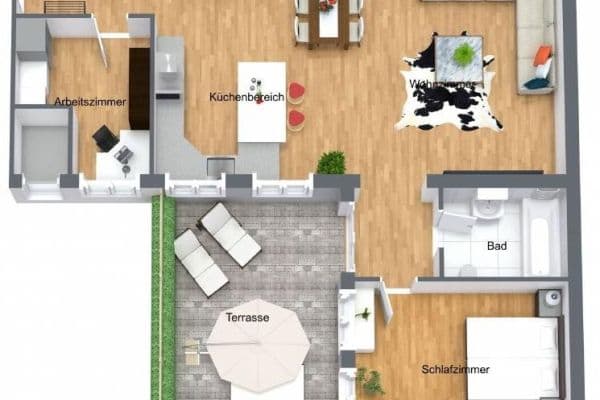 Pronájem bytu 3+1 90 m², Melanchthonstr. 42, Halle, Sasko-Anhaltsko Pronájem bytu 3+1 90 m², Melanchthonstr. 42, Halle, Sasko-Anhaltsko