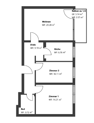 Prodej bytu 3+1 67 m², Geigenbergerstr. 9, München, Bavorsko Prodej bytu 3+1 67 m², Geigenbergerstr. 9, München, Bavorsko