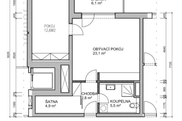 Prodej bytu 2+kk 49 m², Žitná, Hostivice Prodej bytu 2+kk 49 m², Žitná, Hostivice