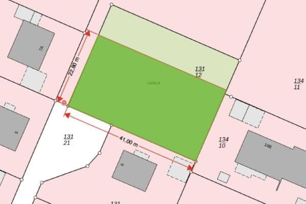 Prodej pozemku 935 m², Malerwinkel 8, Brietlingen Prodej pozemku 935 m², Malerwinkel 8, Brietlingen