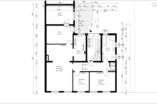 Pronájem bytu 5+1 117 m², Andernach-Namedy Pronájem bytu 5+1 117 m², Andernach-Namedy