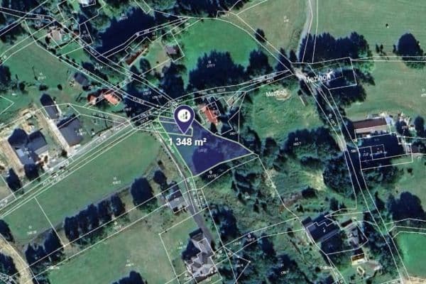 Prodej pozemku 1.348 m², Prodej pozemku 1.348 m²,