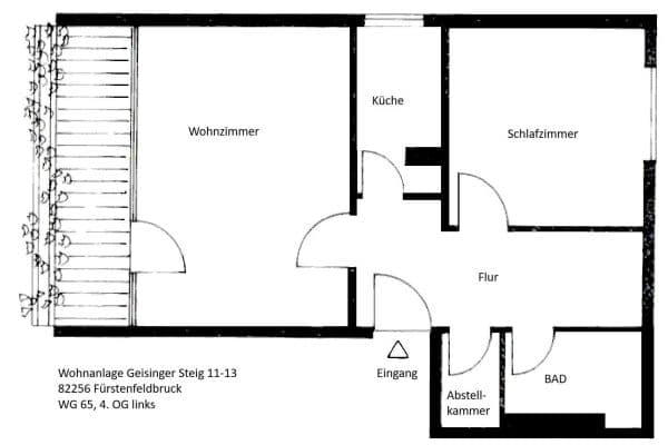 Prodej bytu 2+1 54 m², Geisinger Steig 11, Fürstenfeldbruck, Bavorsko Prodej bytu 2+1 54 m², Geisinger Steig 11, Fürstenfeldbruck, Bavorsko