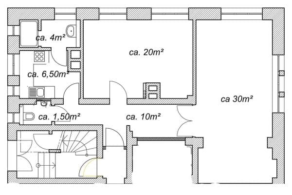 Pronájem bytu 2+1 70 m², Schickhardtstr. 47, Stuttgart Pronájem bytu 2+1 70 m², Schickhardtstr. 47, Stuttgart