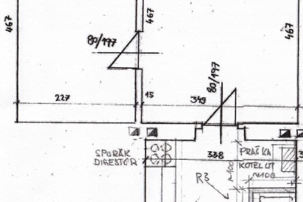 Pronájem bytu 2+1 37 m², Cyrilská, Brno Pronájem bytu 2+1 37 m², Cyrilská, Brno