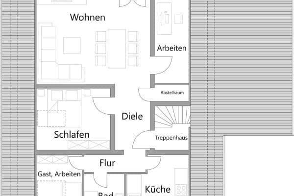 Prodej bytu 4+1 85 m², Wesseling Prodej bytu 4+1 85 m², Wesseling
