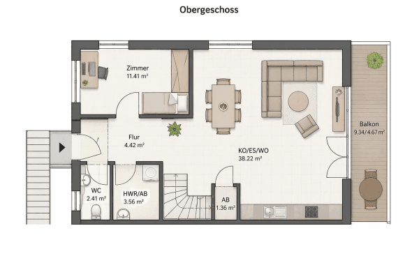 Prodej bytu 4+1 117 m², Hopfenweg 14, Künzelsau, Bádensko-Württembersko Prodej bytu 4+1 117 m², Hopfenweg 14, Künzelsau, Bádensko-Württembersko
