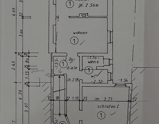 Pronájem bytu 3+kk 75 m², Hinter der Flora 36, Bocholt Pronájem bytu 3+kk 75 m², Hinter der Flora 36, Bocholt
