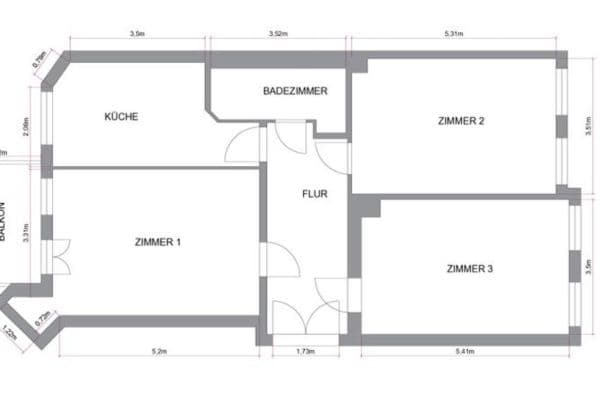 Prodej bytu 3+1 90 m², Leipzig, Sasko Prodej bytu 3+1 90 m², Leipzig, Sasko