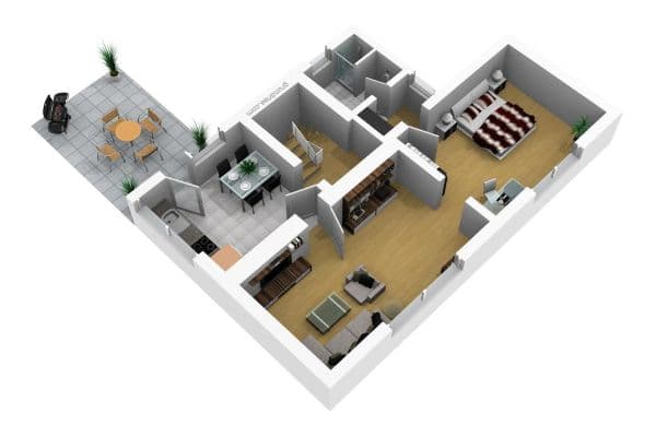 Pronájem bytu 2+1 63 m², Josefstr. 7, Siegburg Pronájem bytu 2+1 63 m², Josefstr. 7, Siegburg