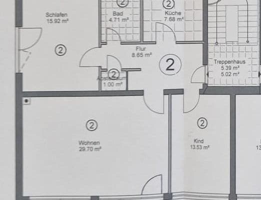 Pronájem bytu 3+1 82 m², Lüdenscheid Pronájem bytu 3+1 82 m², Lüdenscheid