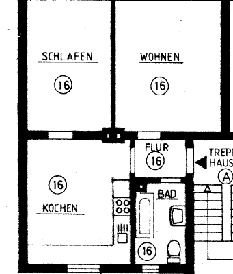 Pronájem bytu 2+1 50 m², Münchener Str. 45, Gelsenkirchen Pronájem bytu 2+1 50 m², Münchener Str. 45, Gelsenkirchen