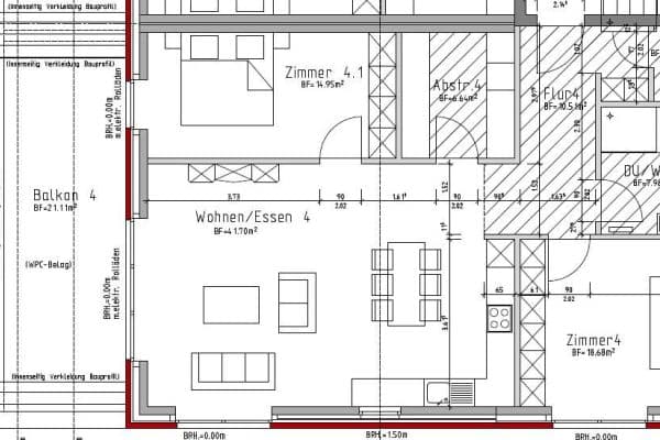 Pronájem bytu 3+1 106 m², Jann-Berghaus-Straße 16, Moormerland Pronájem bytu 3+1 106 m², Jann-Berghaus-Straße 16, Moormerland
