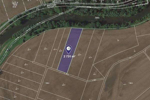 Prodej pozemku 1.366 m², Prodej pozemku 1.366 m²,