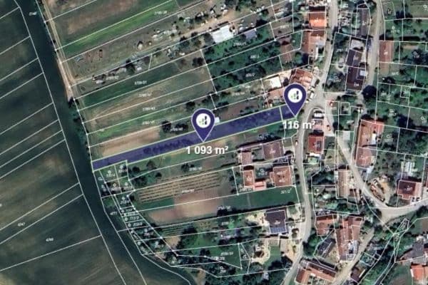 Prodej pozemku 1.209 m², Prodej pozemku 1.209 m²,